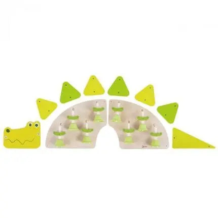 Classic World Wall Element Crocodile Bell Musical Board