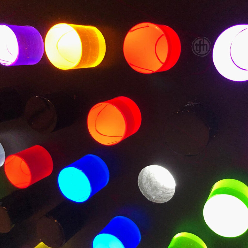 Kindermatic Sensory Learning Rod Wall Light Panel Colour Changing with Remote Control