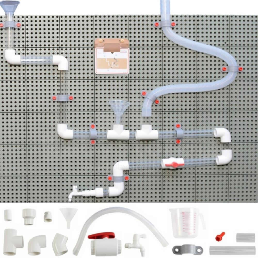 Masterkidz STEM WALL Water Supply & Hydroelectric Power System