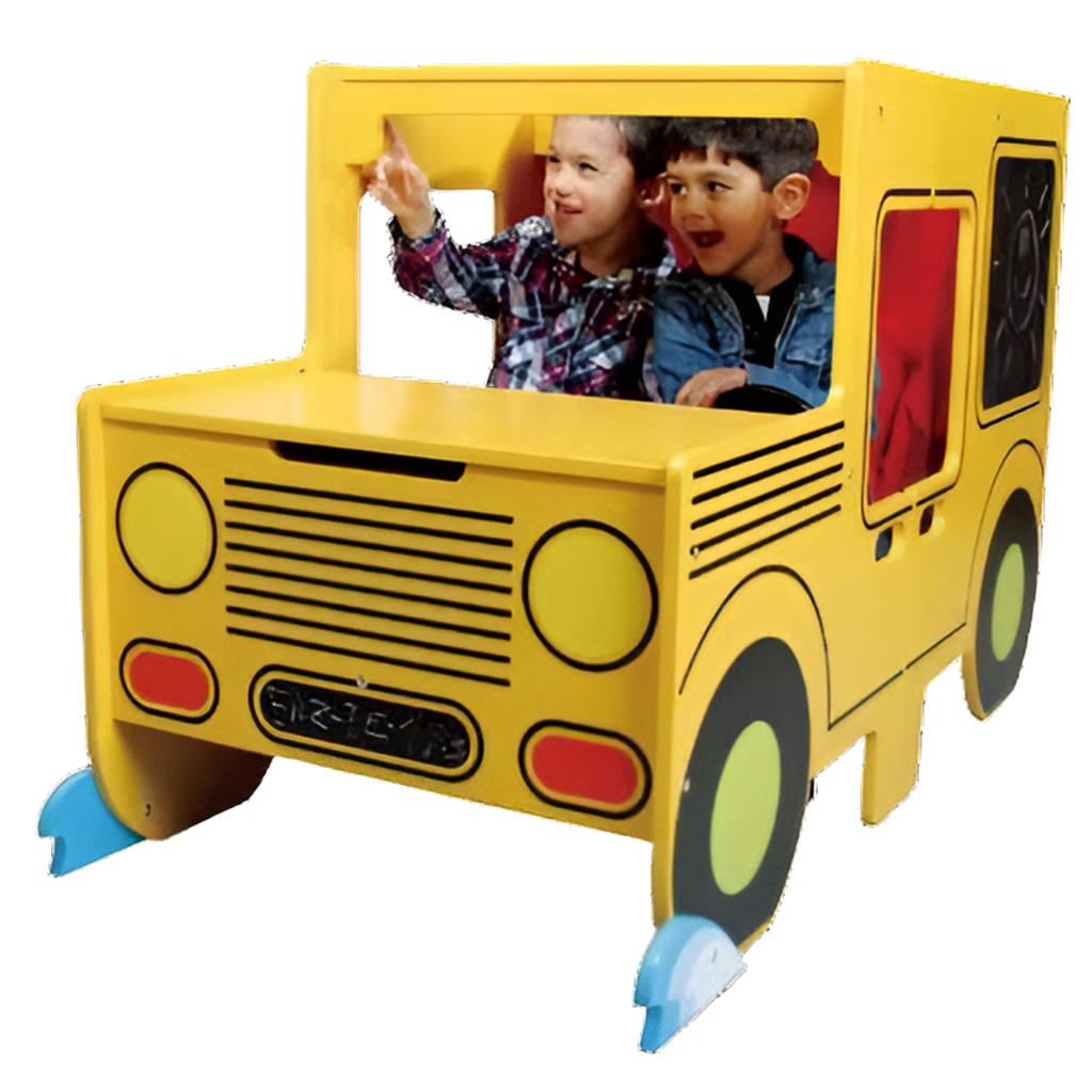 Beleduc Wooden Multifunctional School Bus