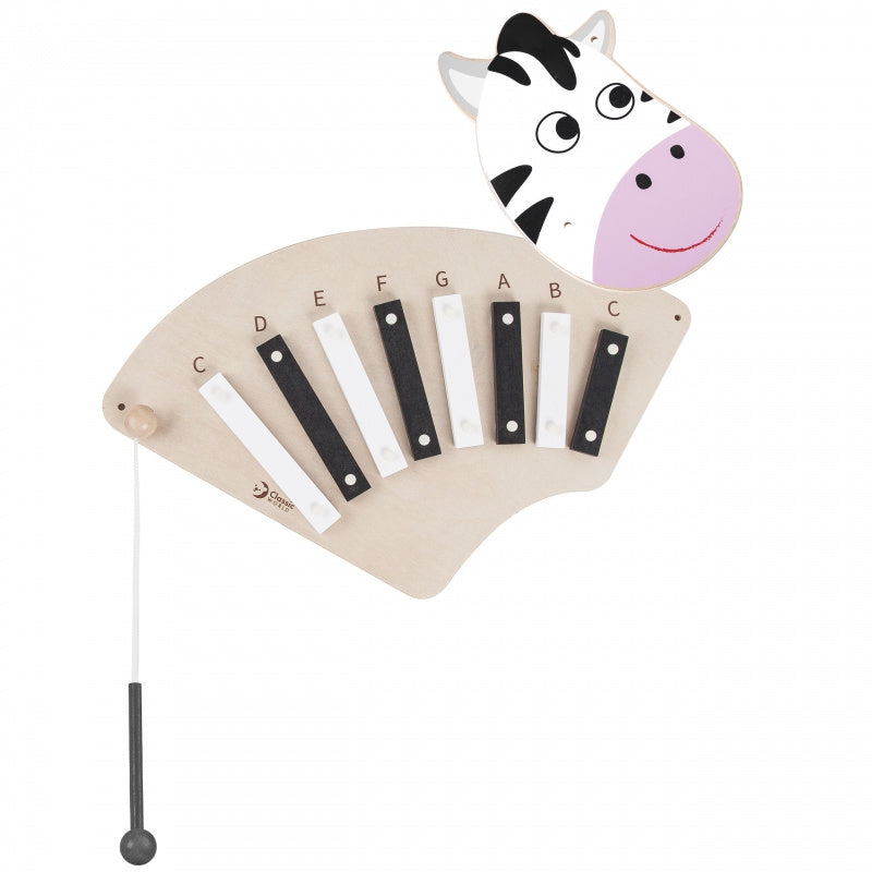 Classic World Wall Element Zebra Xylophone Musical Board
