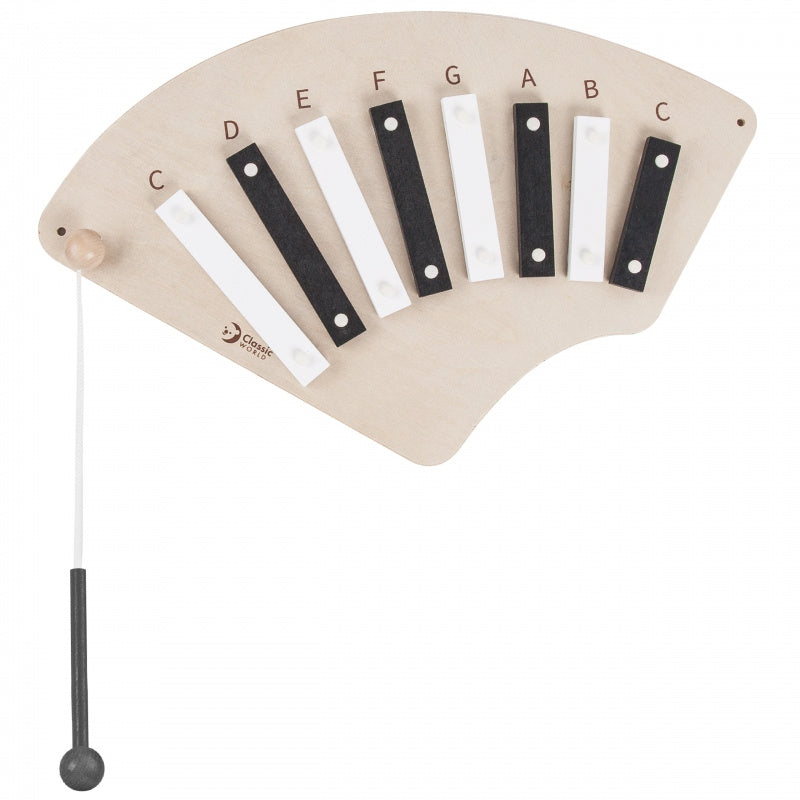Classic World Wall Element Zebra Xylophone Musical Board