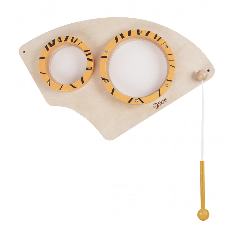 Classic World Wall Element Tiger Drum Musical Board