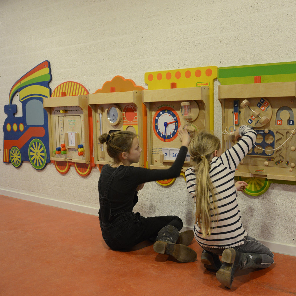 Masterkidz Wall Elements - Flexible Mounting System - Train (without wall element)