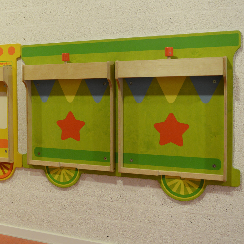 Masterkidz Wall Elements - Flexible Mounting System - Train (without wall element)