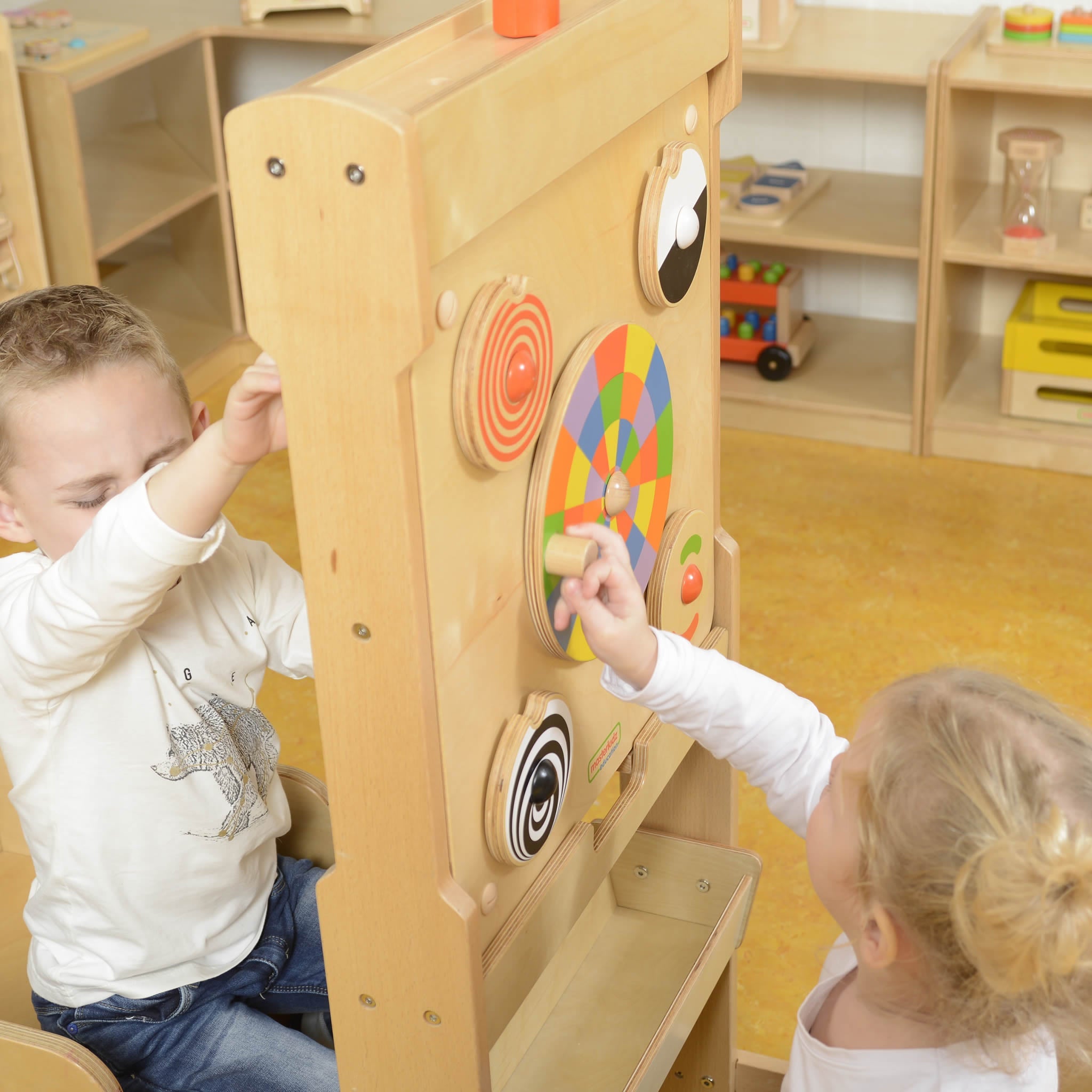 Masterkidz Wall Elements - Spinning Wheels