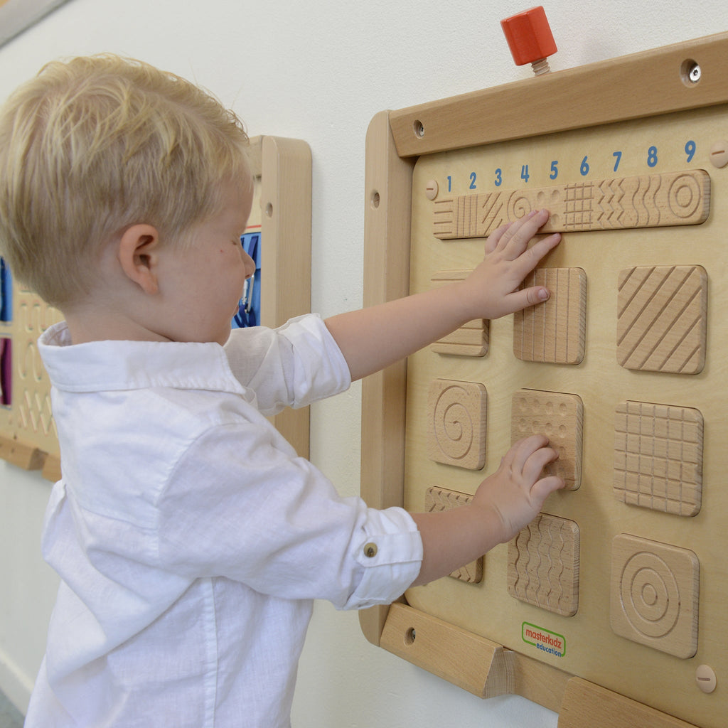 Masterkidz Wall Elements - Tactile Training Board (A)