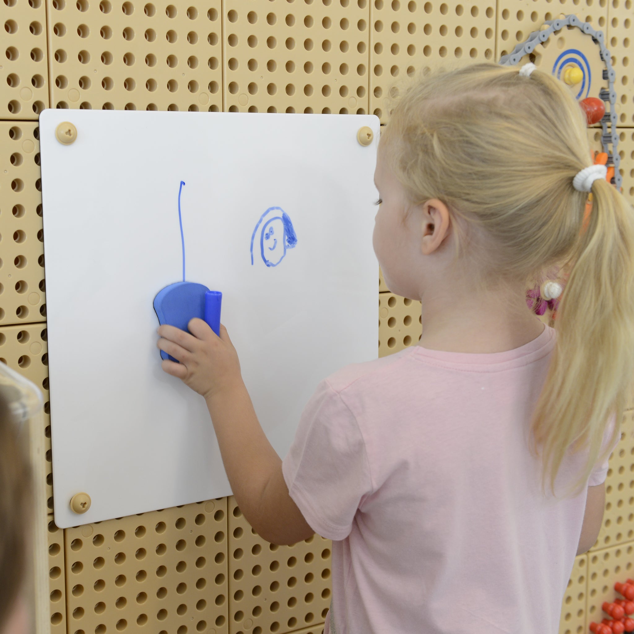 Masterkidz 548H x 548L Double Sided Dry Wipe and Mirror Panel