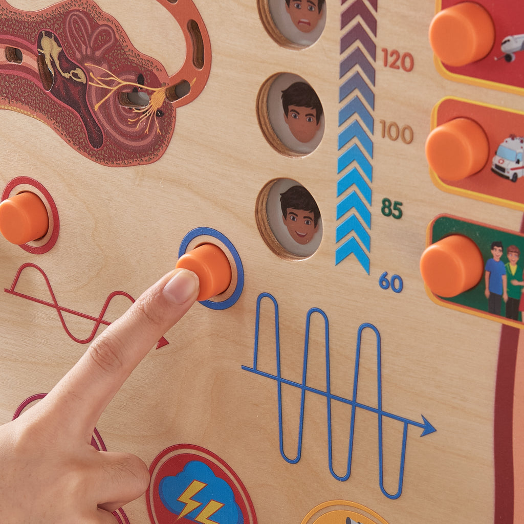 Masterkidz Wall Elements - Sense of Hearing