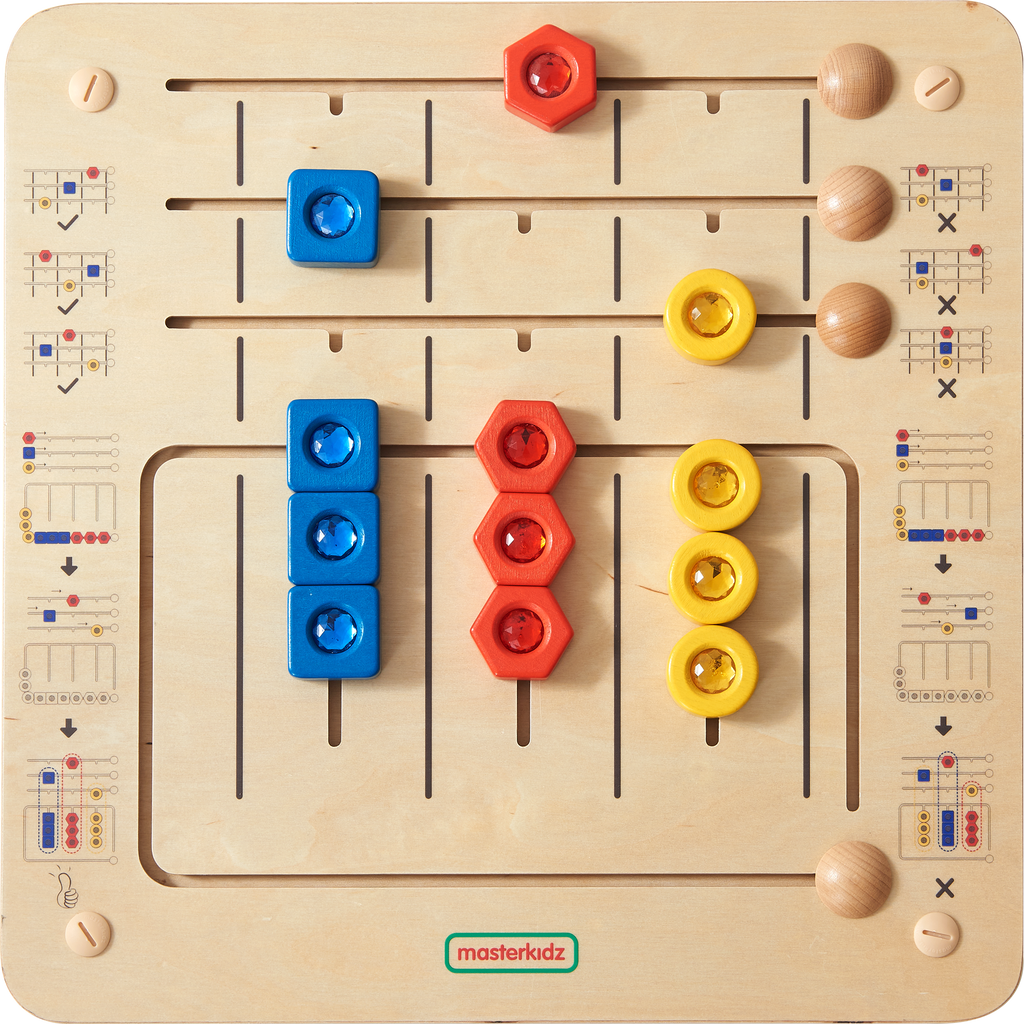 Masterkidz Wall Elements - Shape Sorting