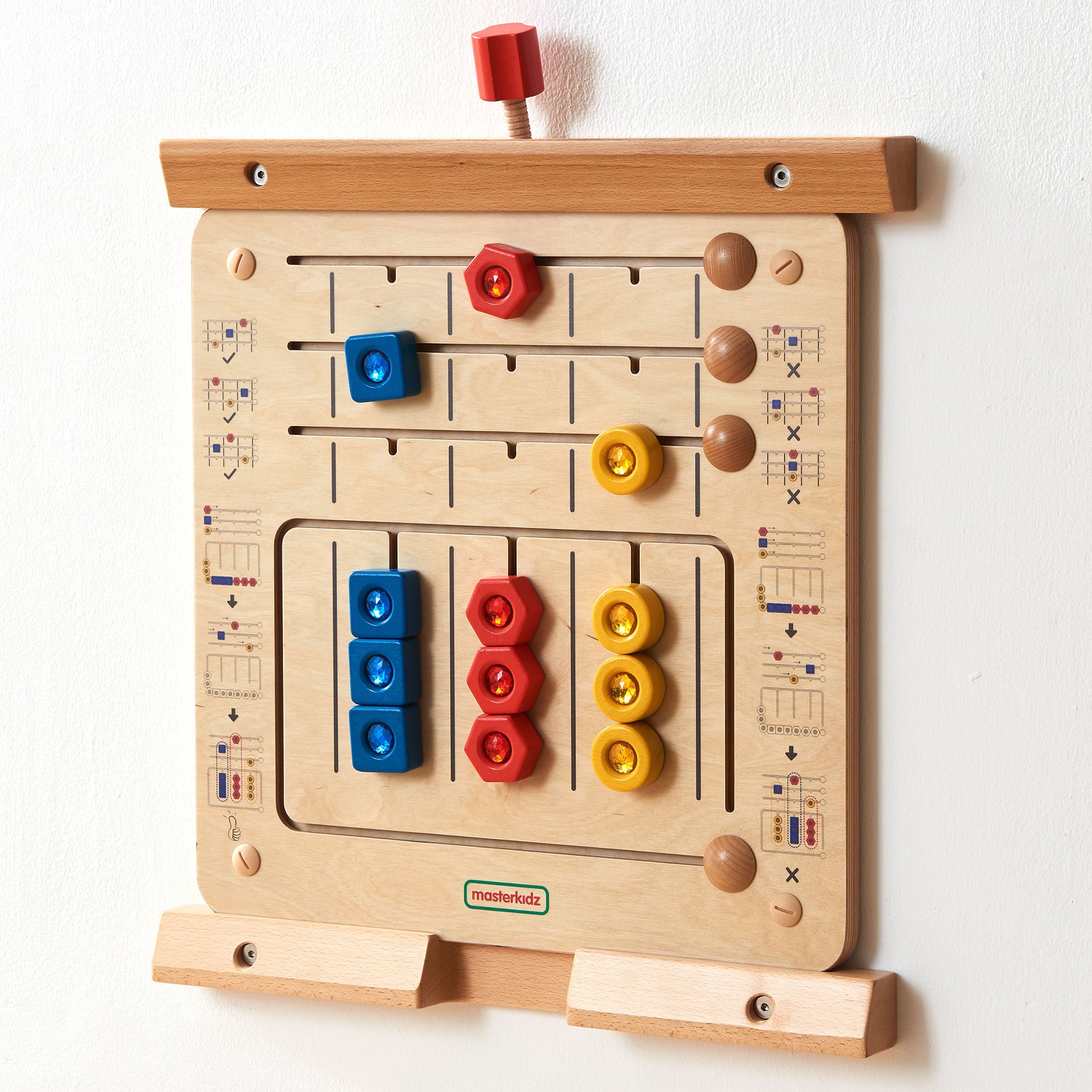 Masterkidz Wall Elements - Shape Sorting